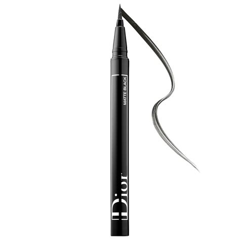 dior eyeliner waterproof brown|diorshow on stage liquid eyeliner.